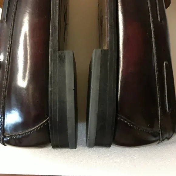 𝐂𝐎𝐋𝐄 𝐇𝐀𝐀𝐍 Burgundy Hudson Kiltie Tassel  -  Size 10 - Picture 8 of 13